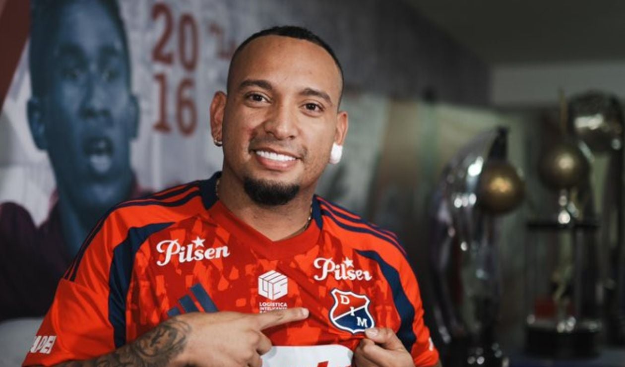 Jarlan Barrera, nuevo jugador de Medellín