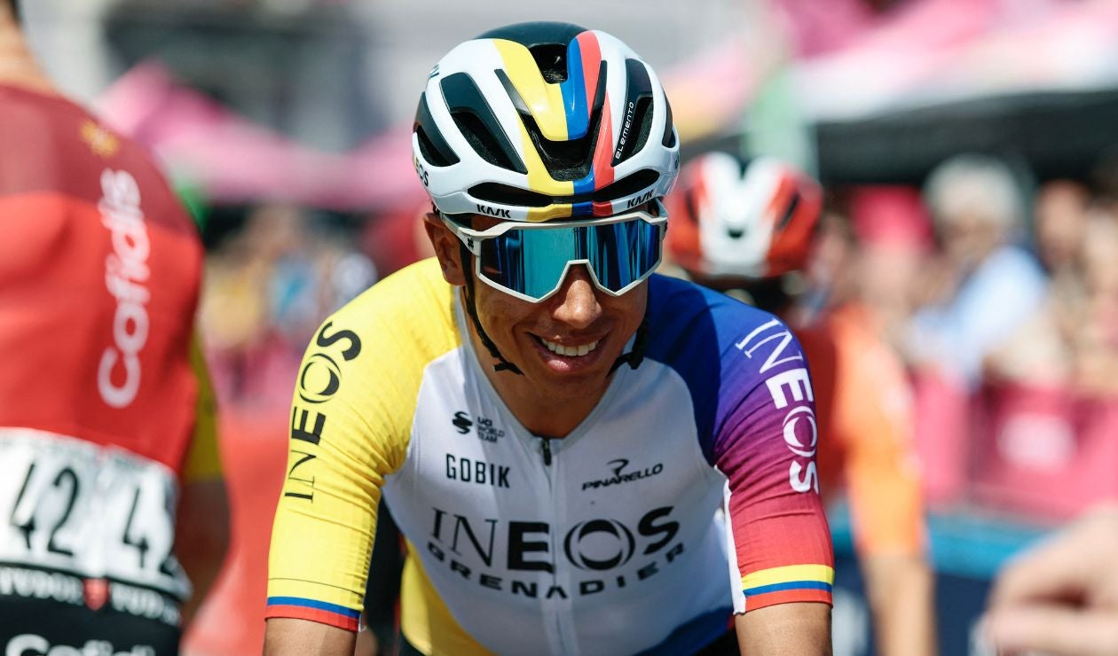 Egan Bernal, ciclista colombiano que disputará la Vuelta a España