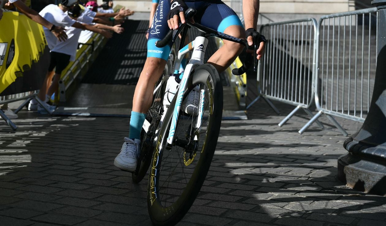 Ciclista colombiano en el Tour de Francia