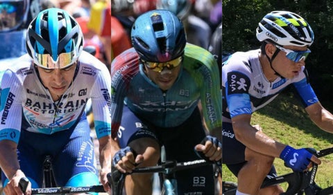 Santiago Buitrago, Harold Tejada y Einer Rubio