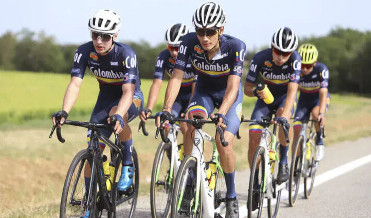 Selección Colombia en el Tour de L’Avenir