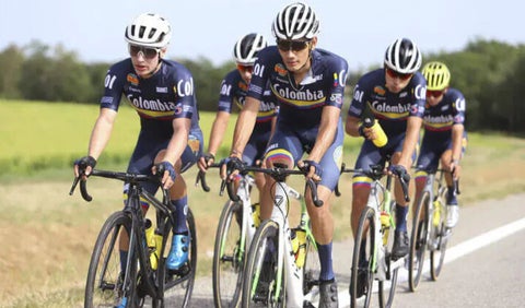 Selección Colombia en el Tour de L’Avenir