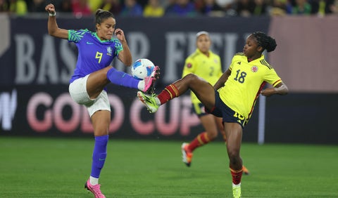 Colombia y Brasil en duelo por la Copa Oro Femenina 2024