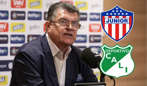 Presidente de Dimayor responde a la demanda de Cali sobre Junior