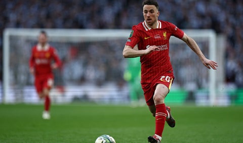 Diogo Jota en el Liverpool