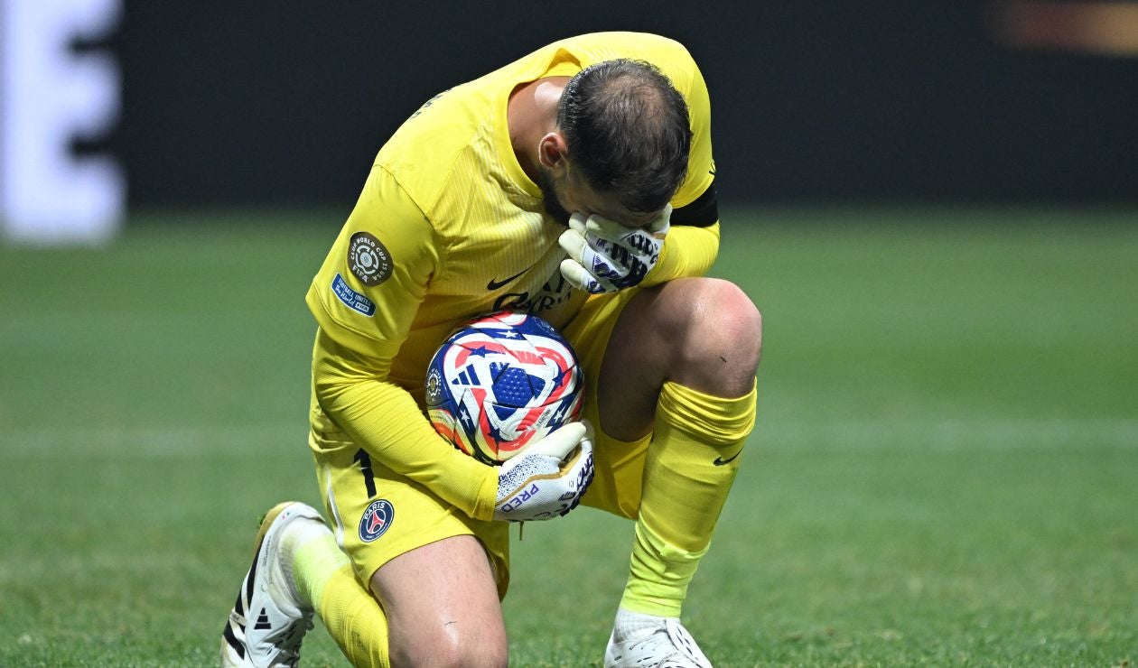 VIDEO: Donnarumma rompió en llanto tras haber lesionado a Musiala