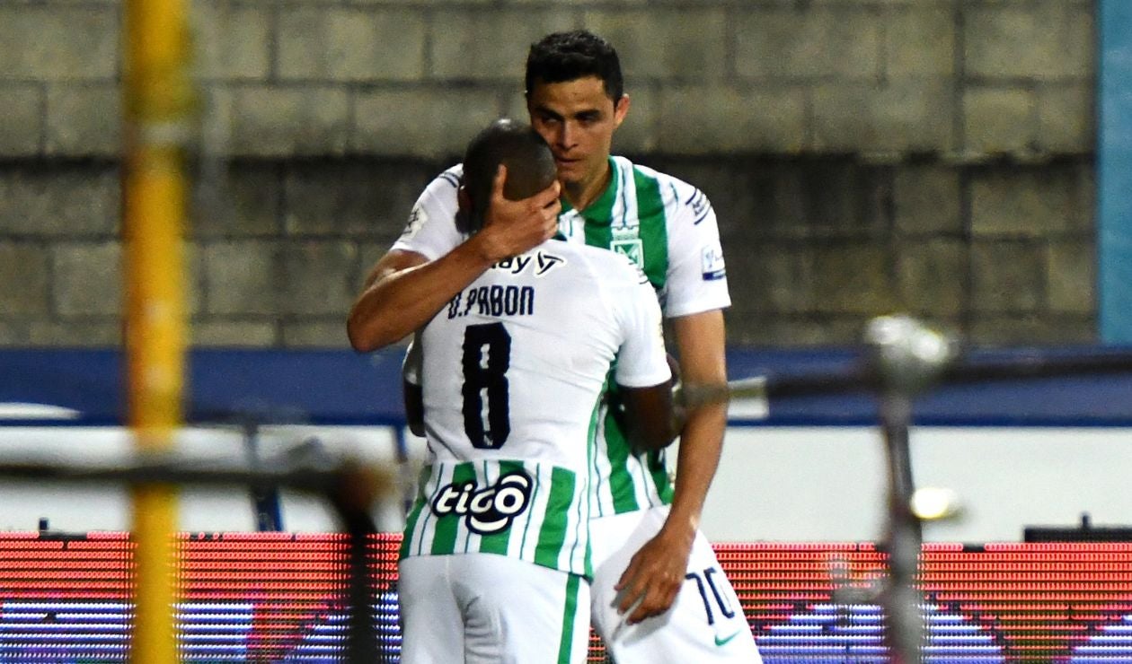 Dorlan Pabón y Giovanni Moreno - futbolistas colombianos