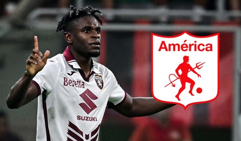 América da primeros pasos para el regreso de Duván Zapata al FPC