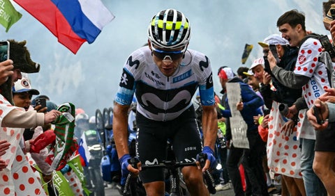 Colombianos en la clasificación general del Tour de Francia 2025