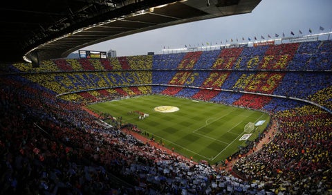 Estadio Camp Nou de Barcelona