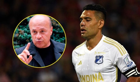 Falcao y Carlos Antonio Vélez