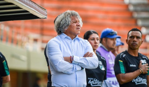 Alberto Gamero, técnico de Deportivo Cali