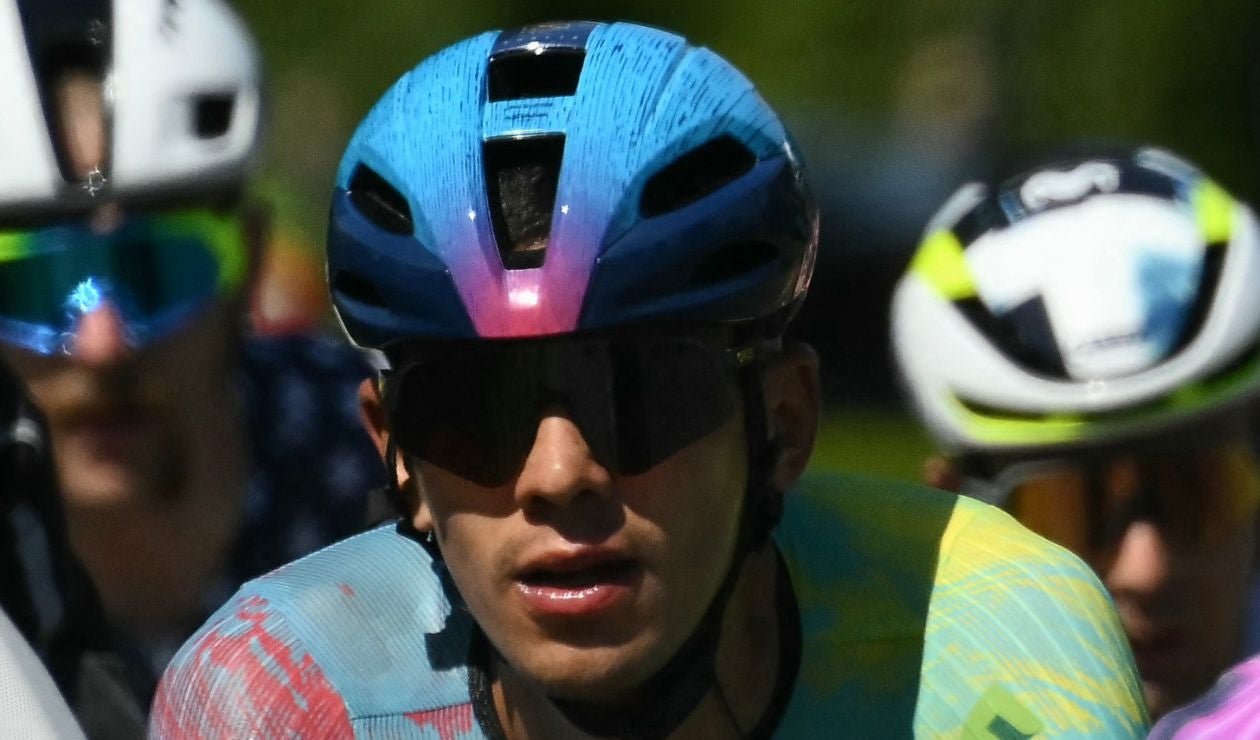 Harold Tejada, ciclista colombiano en el Tour de Francia