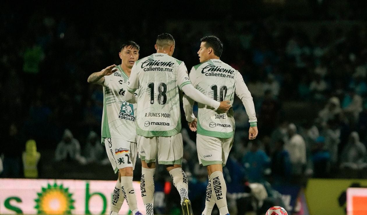 James y León perdieron ante Cruz Azul