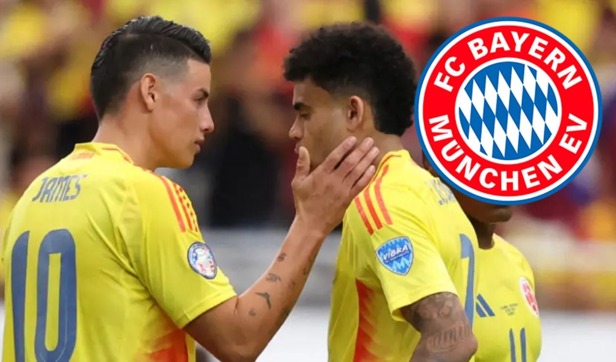 Luis Díaz reveló si habló con James antes de llegar al Bayern