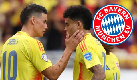 Luis Díaz reveló si habló con James antes de llegar al Bayern
