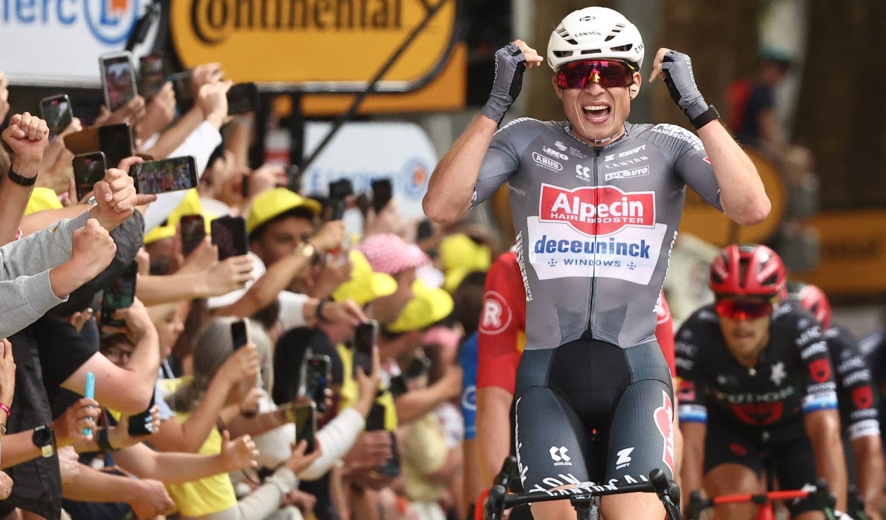 Jasper Philipsen, ganador de la etapa 1 del Tour de Francia
