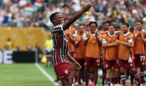 Jhon Arias en el Mundial de Clubes con Fluminense