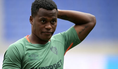 Jhon Arias con Fluminense en el Mundial de Clubes de la FIFA