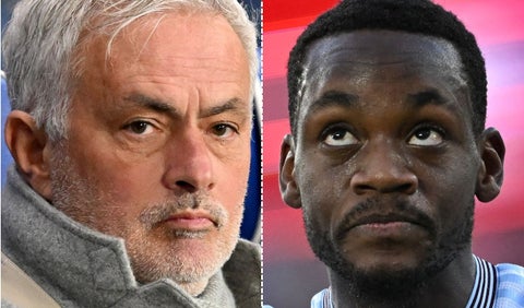 José Mourinho y Jhon Jader Durán