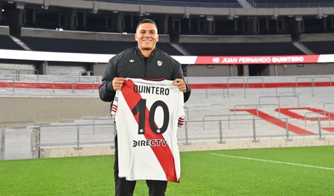 Juan Fernando Quintero ya tiene fecha para debutar en River Plate