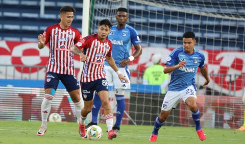 Junior y Millonarios en duelo por Liga BetPlay 2024-II