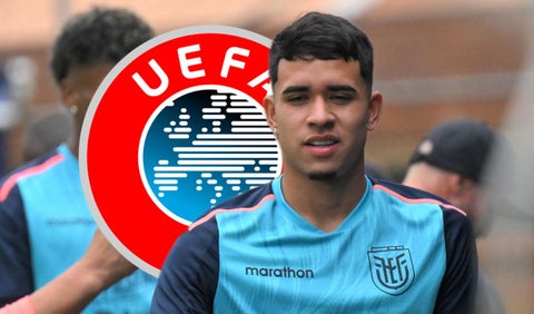 Kendry Páez y la UEFA