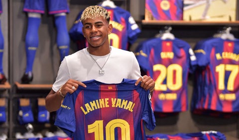 Lamine Yamal, nuevo 10 del FC Barcelona