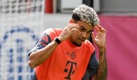 Luis Díaz con Bayern Munich