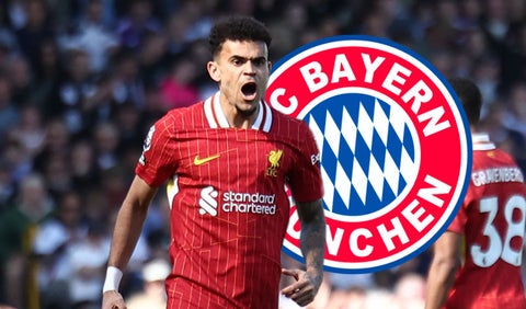 Luis Díaz con Bayern Munich