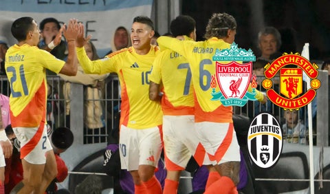 Juventus, Manchester y Liverpool pelean figura de Selección Colombia