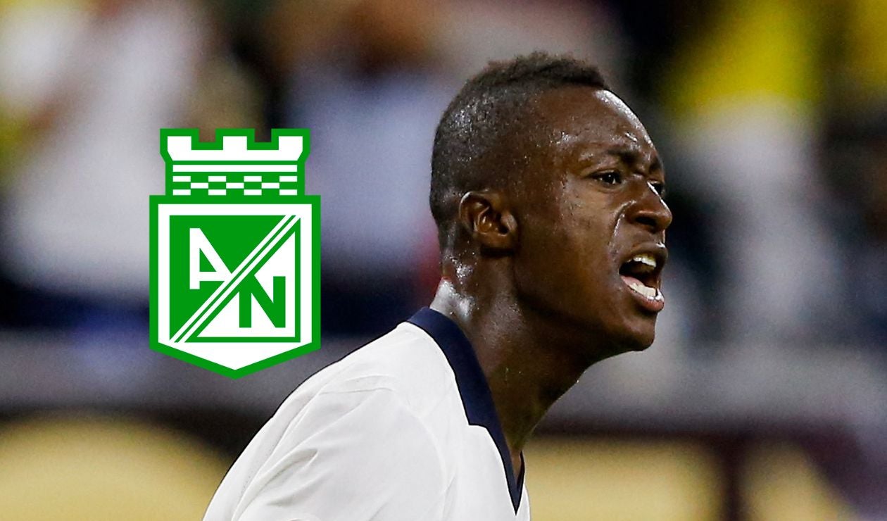 Marlos Moreno, futbolista de Atlético Nacional