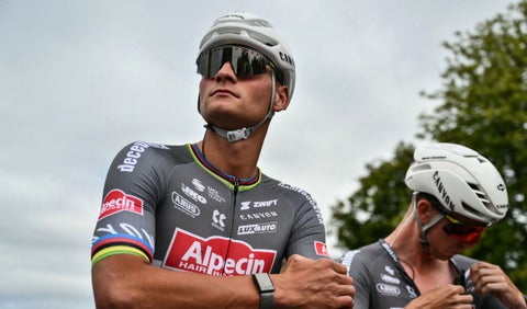 Mathieu van der Poel en el Tour de Francia 2025