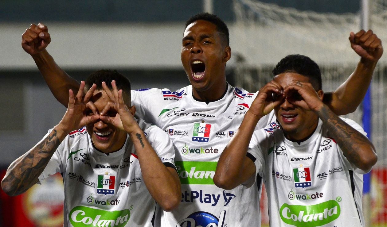 Once Caldas goleó en la Copa Sudamericana