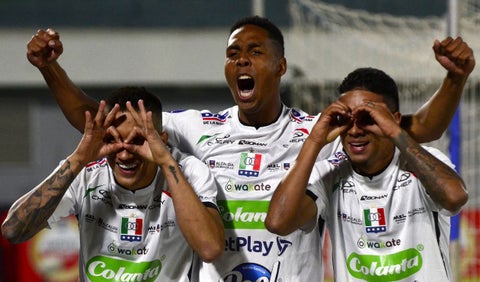 Once Caldas goleó en la Copa Sudamericana
