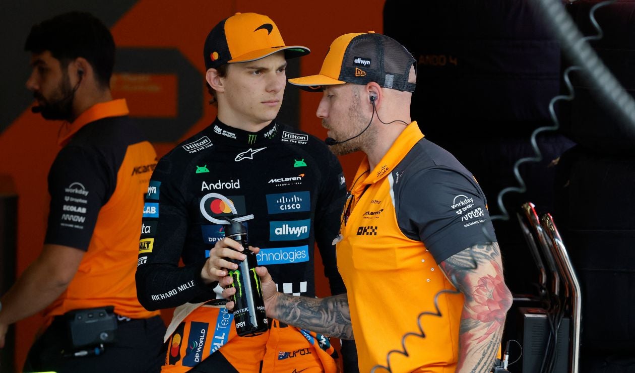 Piastri estalló antes del GP de Bélgica