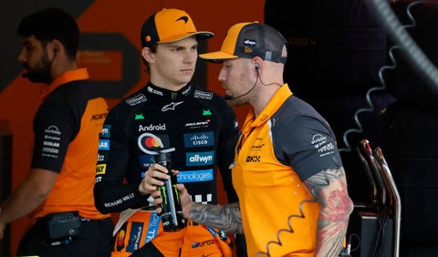 Piastri estalló antes del GP de Bélgica