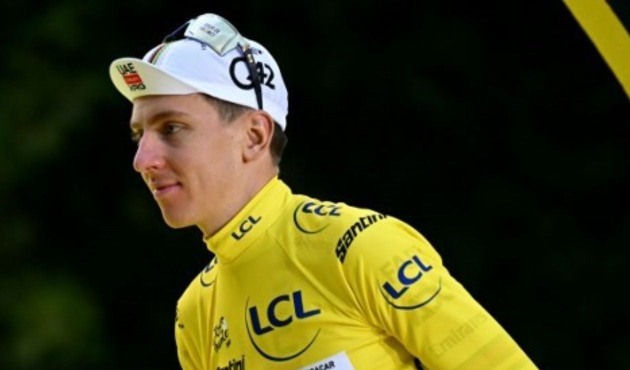 Tadej Pogacar en el Tour 2025
