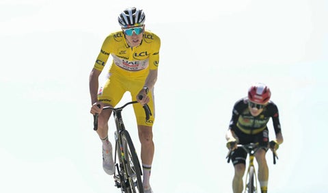 Tadej Pogacar habló de los ataques de Jonas Vingegaard