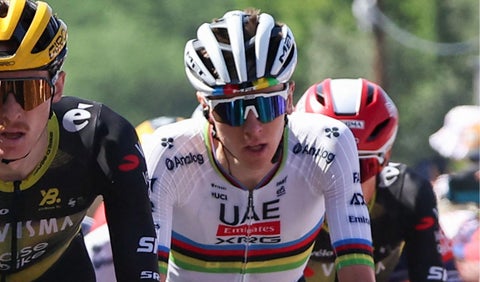 Tadej Pogacar en el Tour de Francia 2025