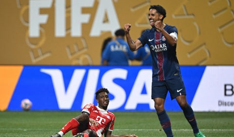 PSG dio el golpe ante Bayern y se metió a semis del Mundial de Clubes