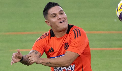 Juan Fernando Quintero con la selección Colombia