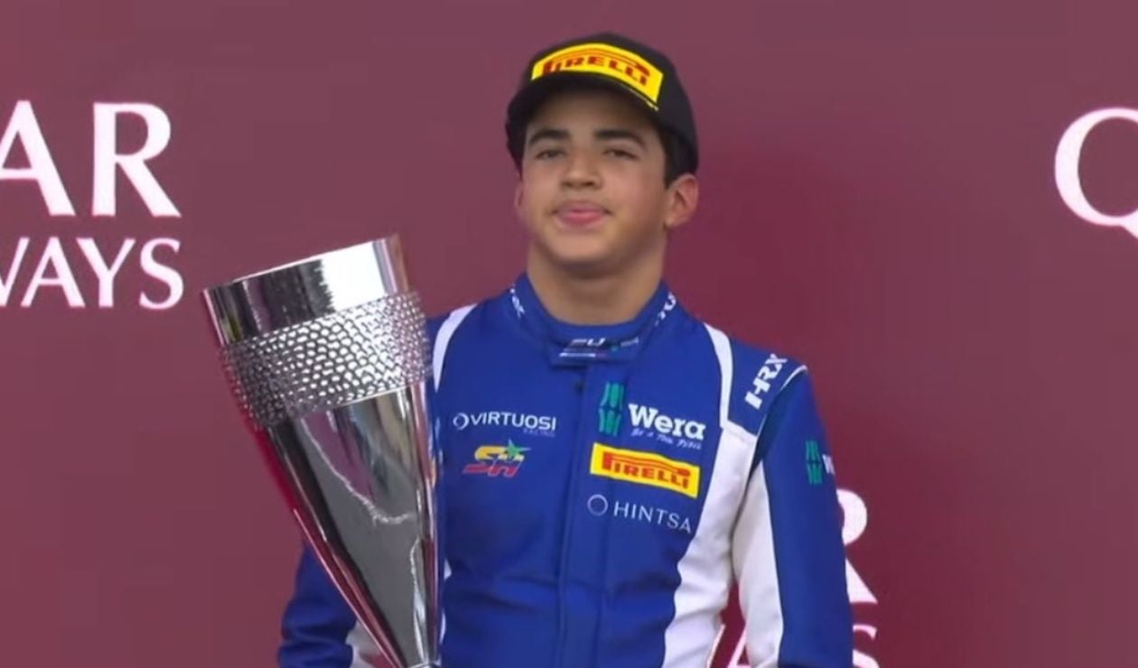 Salim Hanna logró histórica victoria para Colombia en la Fórmula 4