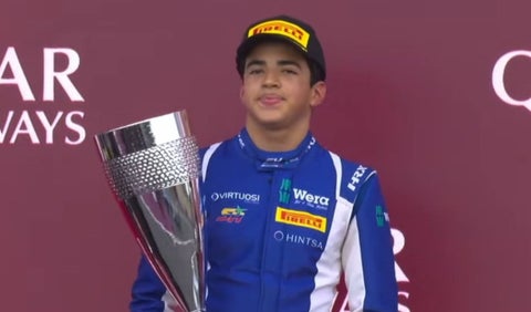 Salim Hanna logró histórica victoria para Colombia en la Fórmula 4