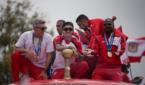 Santa Fe campeón del primer semestre de la Liga BetPlay