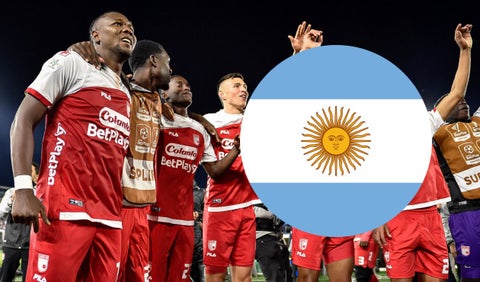 Santa Fe y la bandera de Argentina