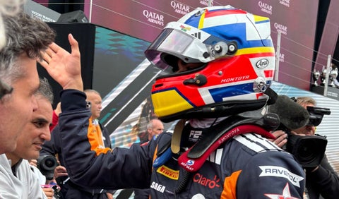 Sebastián Montoya brilla la Fómula 2: resultados del GP de Silverstone