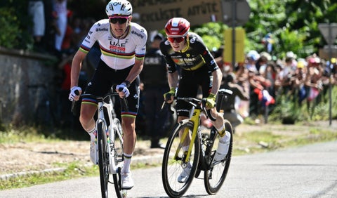 Tadej Pogacar y Jonas Vingegaard en el Tour de Francia - Etapa 5