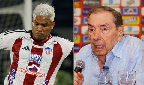 Teófilo Gutiérrez y Fuad Char