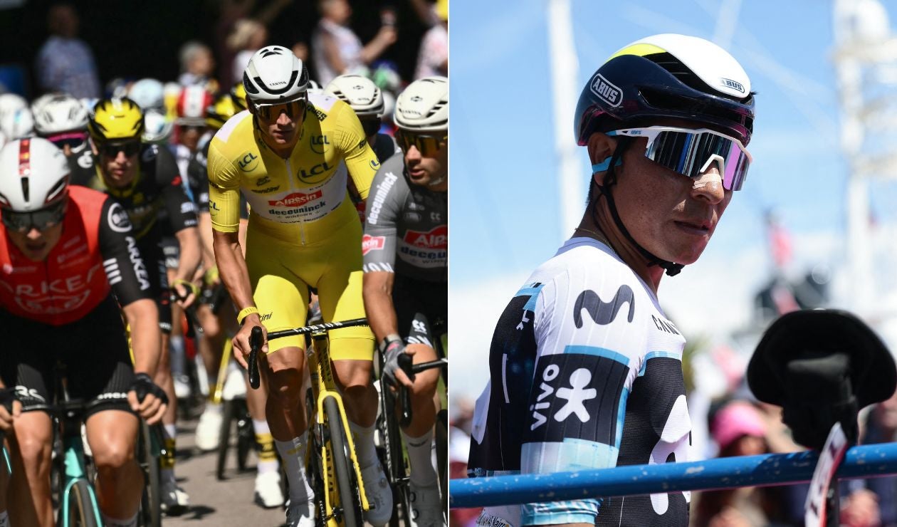 Movistar extraña a Nairo Quintana en el Tour de Francia